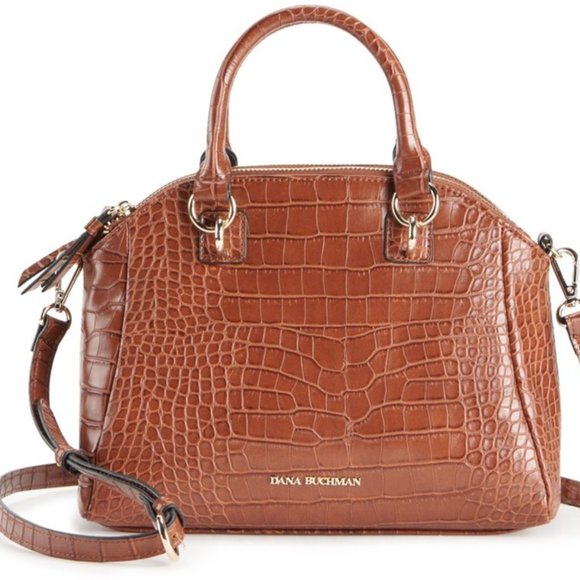 Dana Buchman Top Zip Cherry Crossbody Bag - Picture 9 of 10